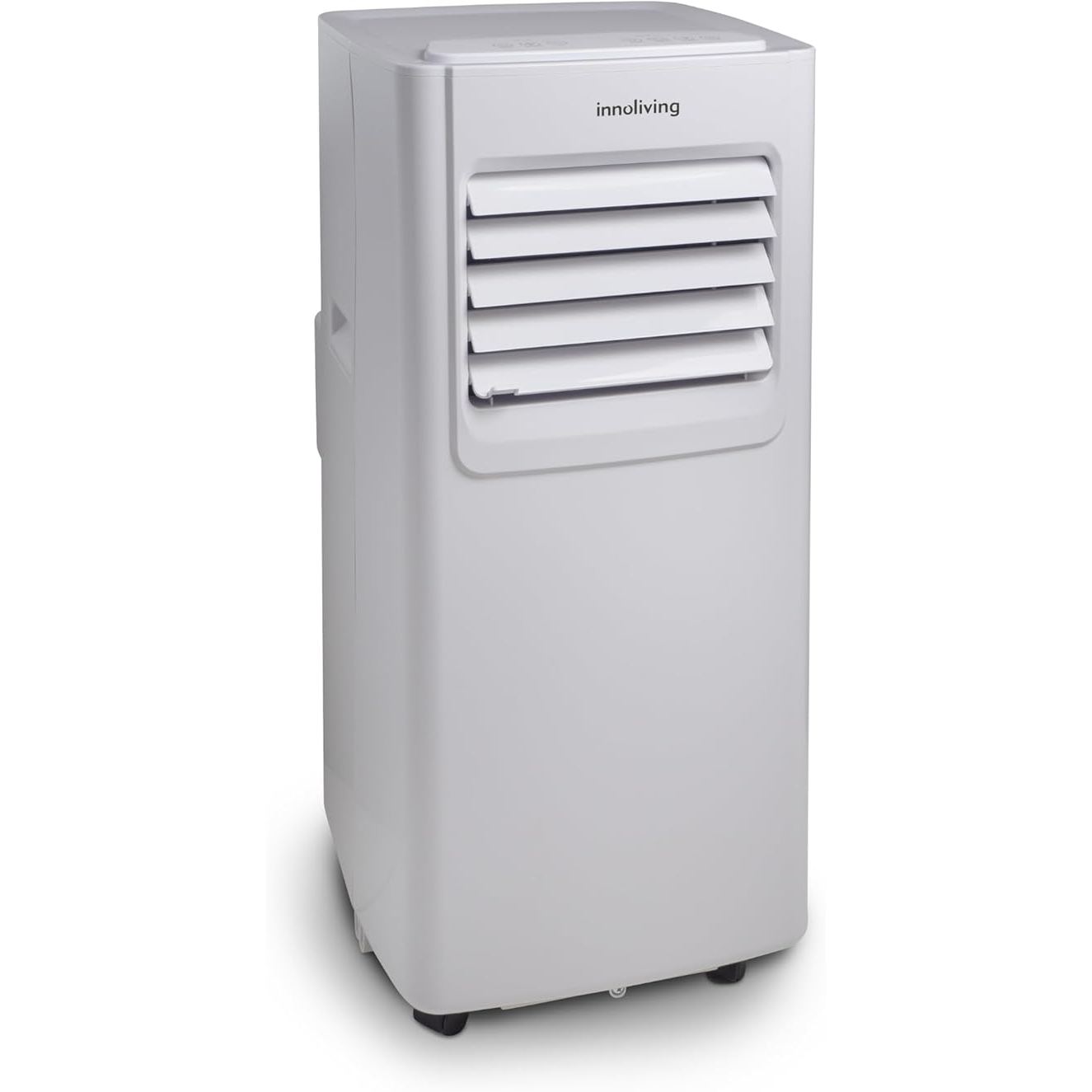 Innoliving Condizionatore Portatile 7000BTU INN-520NEW, 3 Funzioni Raffreddamento, Ventilazione, Deumidificazione, Timer 24h, Telecomando, Display LED, Gas Naturale R290, Fino a 30mq