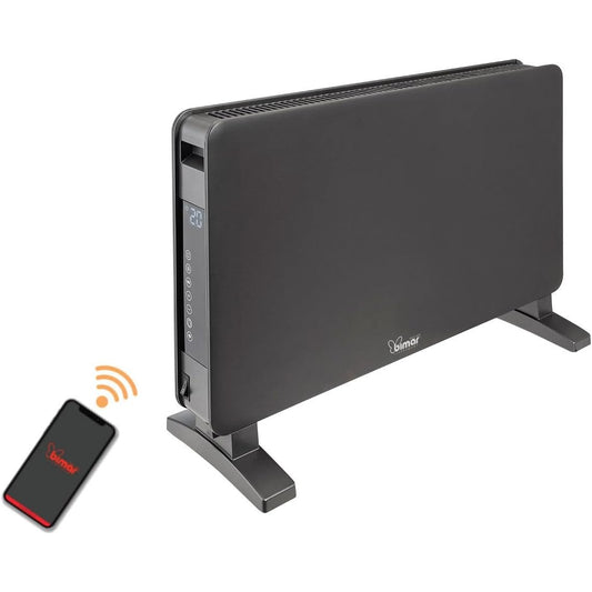 Bimar INB-HC514 Termoconvettore Elettrico Silenzioso Turbo con WiFi e Telecomando, Stufa Elettrica, 3 Potenze di Riscaldamento, Controllo Vocale, Timer 24h