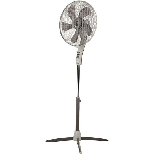 Bimar INB-VP433 Ventilatore a Piantana con Altezza Regolabile 138cm Ø 39 cm, 55W, con Selettori Velocità, Oscillazione 90°