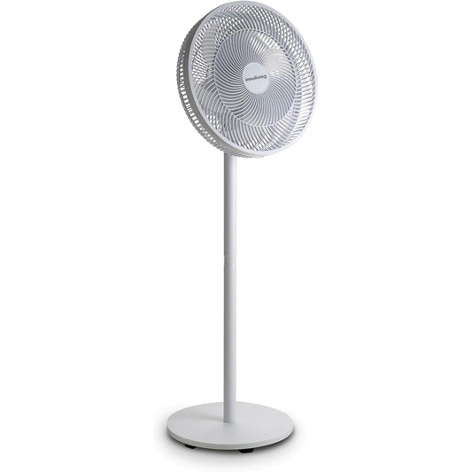 Innoliving Ventilatore a Piantana Slim INN-532, Design Elegante, Diametro 40 cm, 3 Velocità, 6 Pale, Inclinazione Verticale Regolabile, Oscillazione Automatica, Base Stabile, Potenza 45W