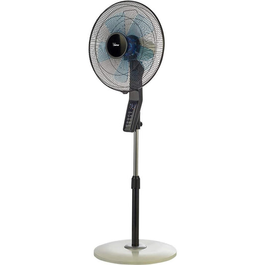 Bimar INB-VP455T Ventilatore a Piantana con Altezza Regolabile max 147cm , Ventilatore Silenzioso con Comandi Elettronici Soft Touch, Timer, Elica Ø 40 cm con 5 Pale, Motore 60W, Oscillazione Dx-Sx 90°