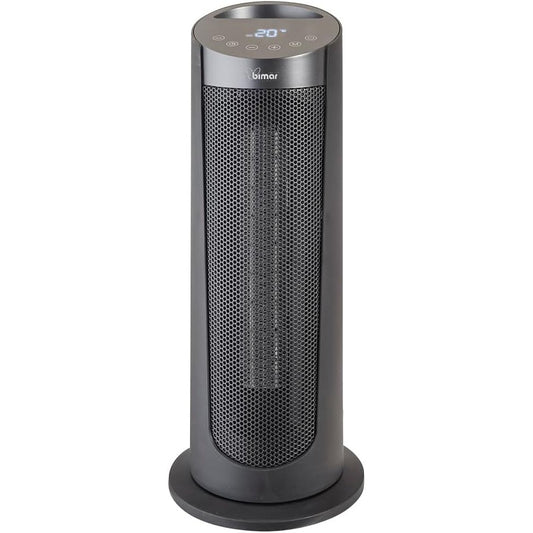 Bimar INB-HP130 Termoventilatore a Colonna Wi-Fi e Bluetooth, Controllo Vocale Compatibile con Alexa e Google Assistant. Stufetta Elettrica a Basso Consumo, 2 Potenze di Riscaldamento, Timer, Telecomando