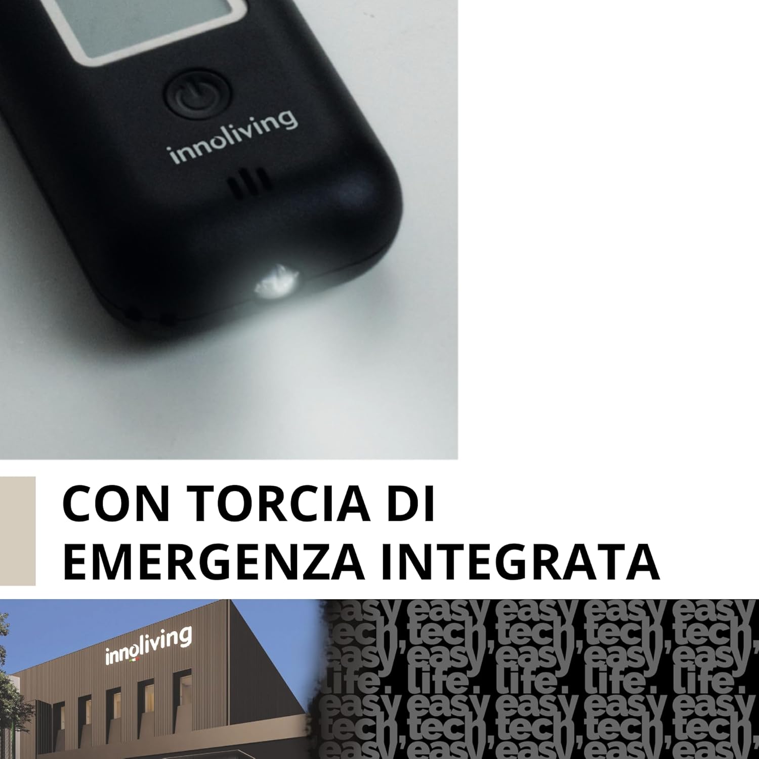 Alcol Tester a Batterie Innoliving INN-993