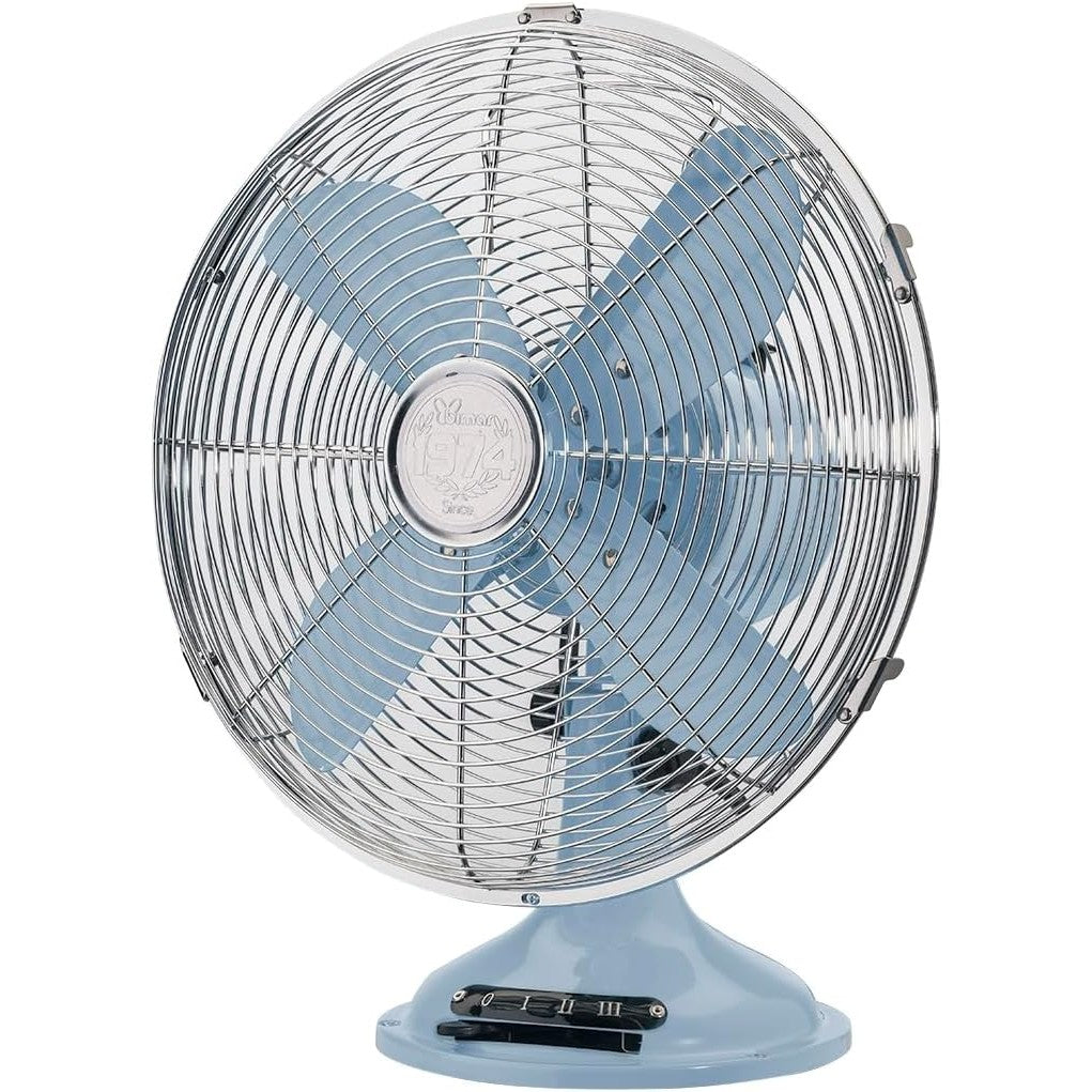 Bimar INB-VTM35.BL Ventilatore da Tavolo 35W Elica Ø 30cm Ventilatore a 3 Velocità