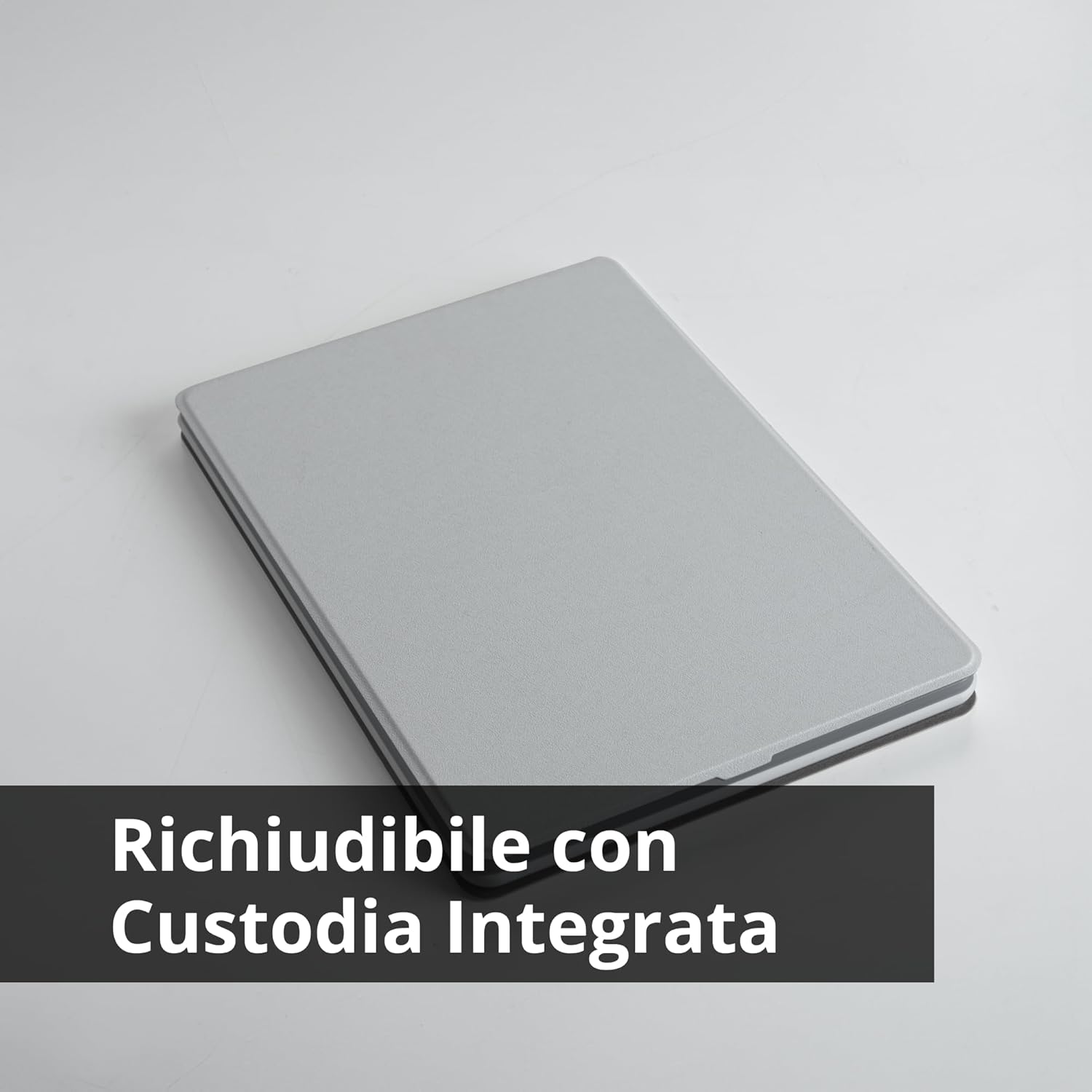 Innoliving Specchio Luminoso Ricaricabile INN-807, Luce LED Regolabile, Luce Regolabile Calda Fredda, Batteria Ricarica USB-C, Base Stabile, Ideale per Trucco, Skincare e Rasatura, Richiudibile Tablet