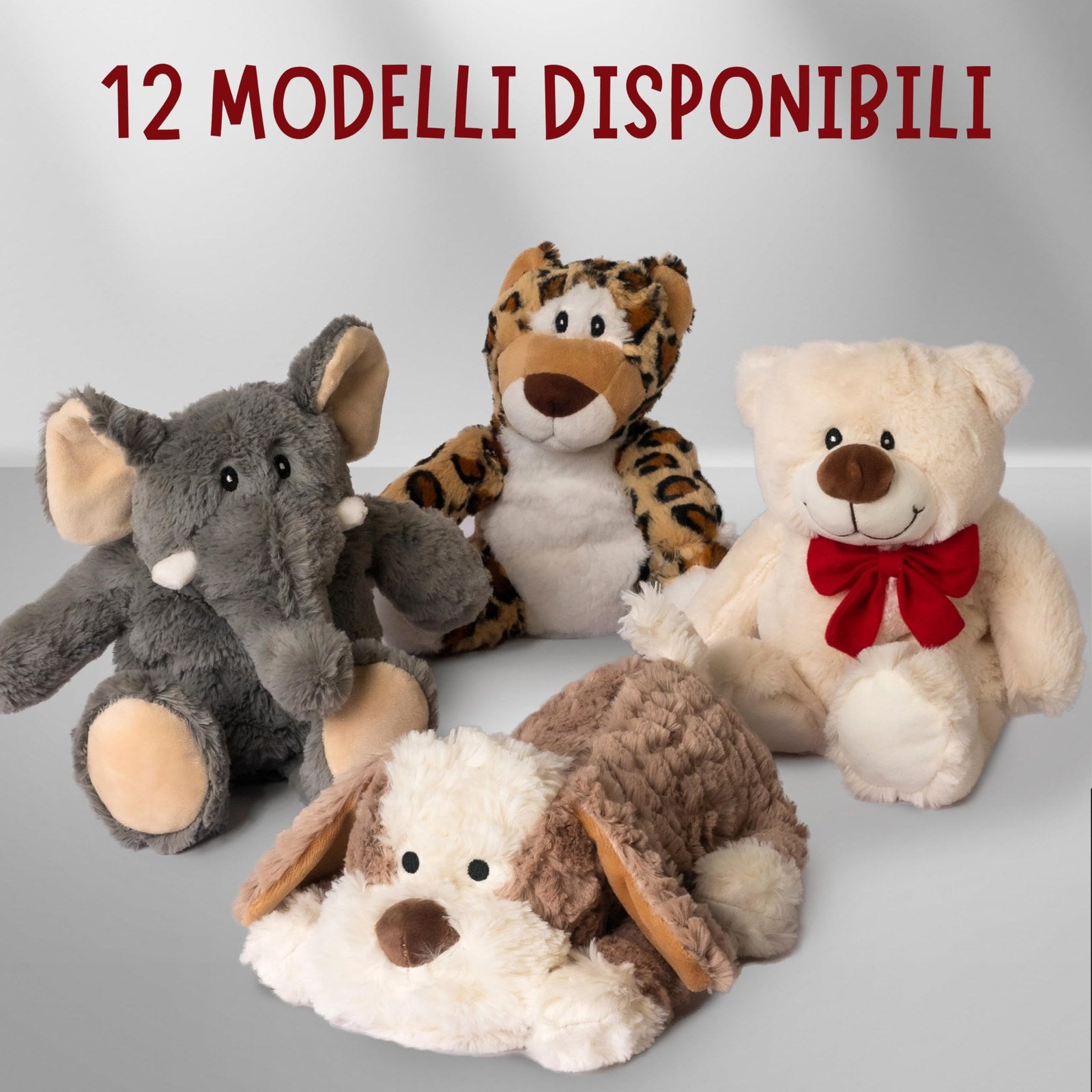 Innoliving Peluche Riscaldabile Morbido e Accogliente, Aiuta il Relax e il Benessere di Grandi e Piccini, Allevia Stress e Tensioni, Cuscino Termico Coccoloso HUSKY MD-666