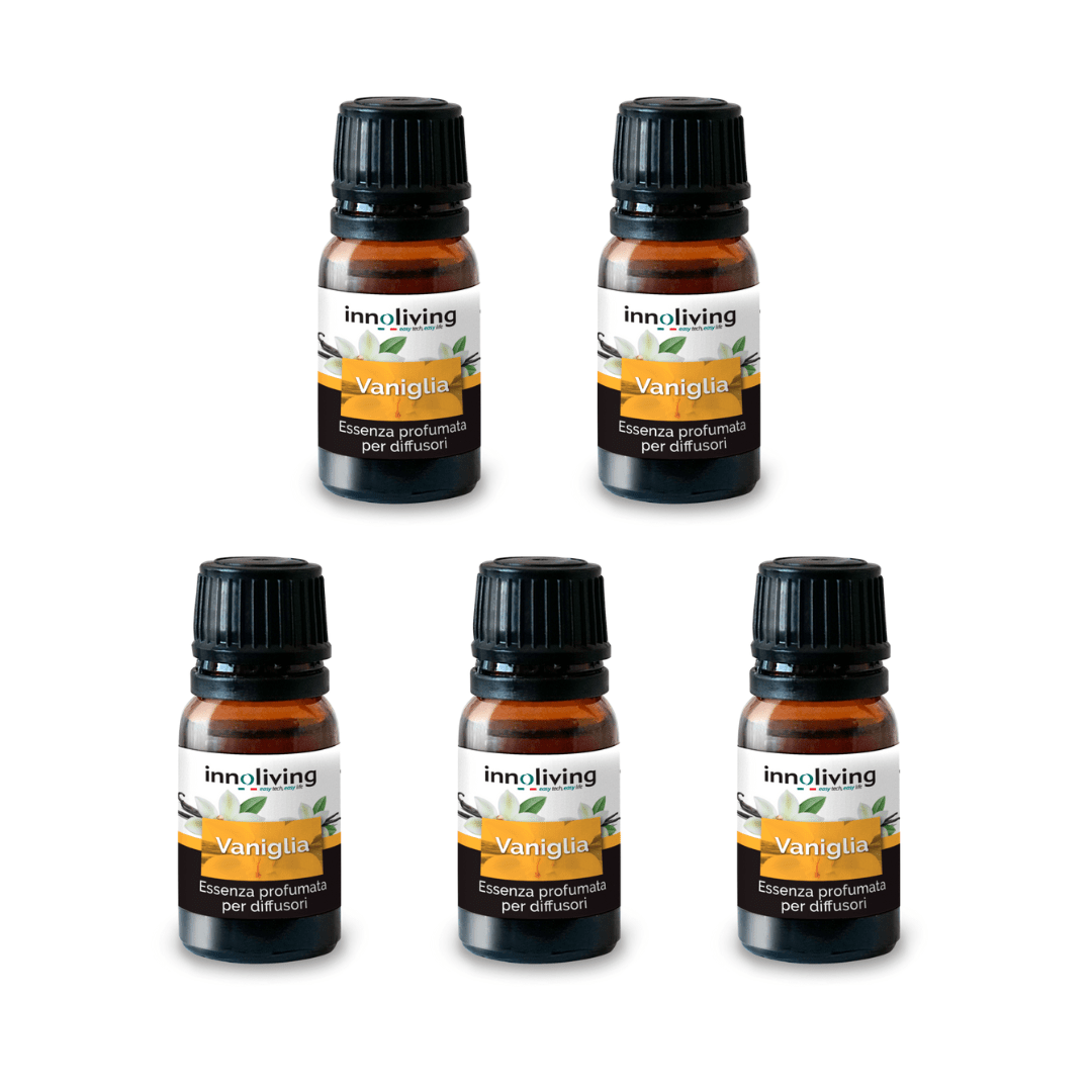 Set da 5 Bottigliette di Essenza con Vari Aromi, per Diffusore d'Aroma