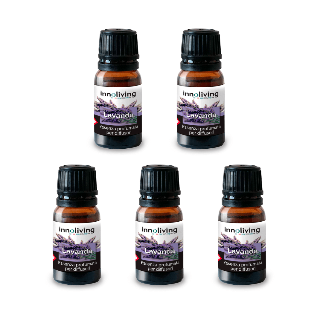 Set da 5 Bottigliette di Essenza con Vari Aromi, per Diffusore d'Aroma