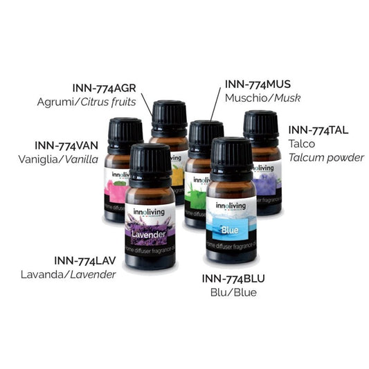 Set da 5 Bottigliette di Essenza con Vari Aromi, per Diffusore d'Aroma