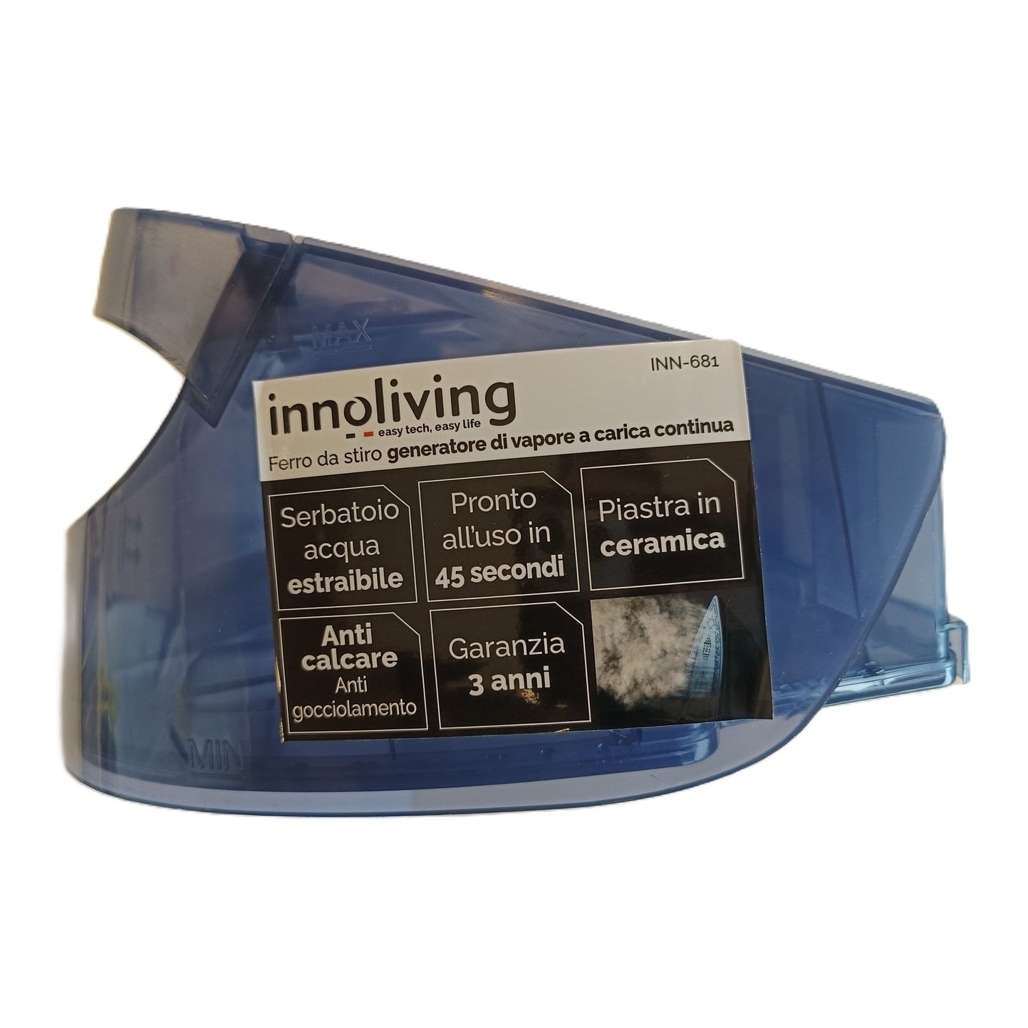 Serbatoio di Ricambio per Ferro da Stiro Innoliving INN-681