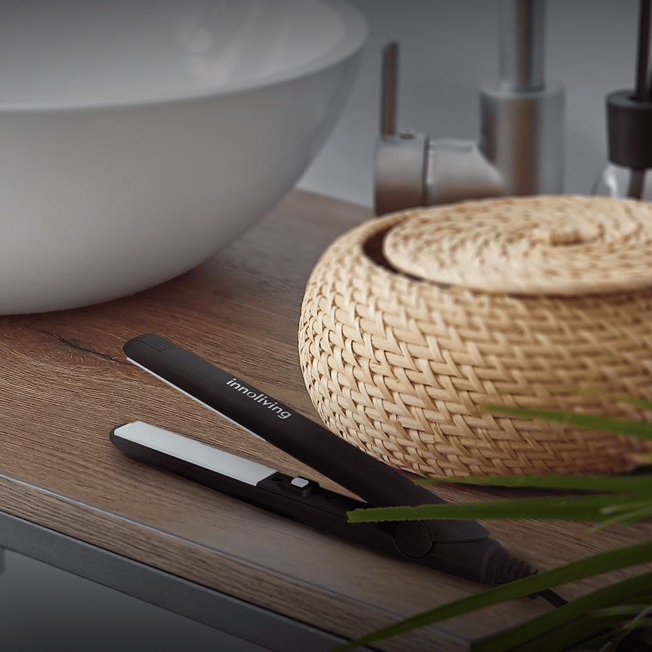 Minipiastra per Capelli Innoliving INN-608, Nero