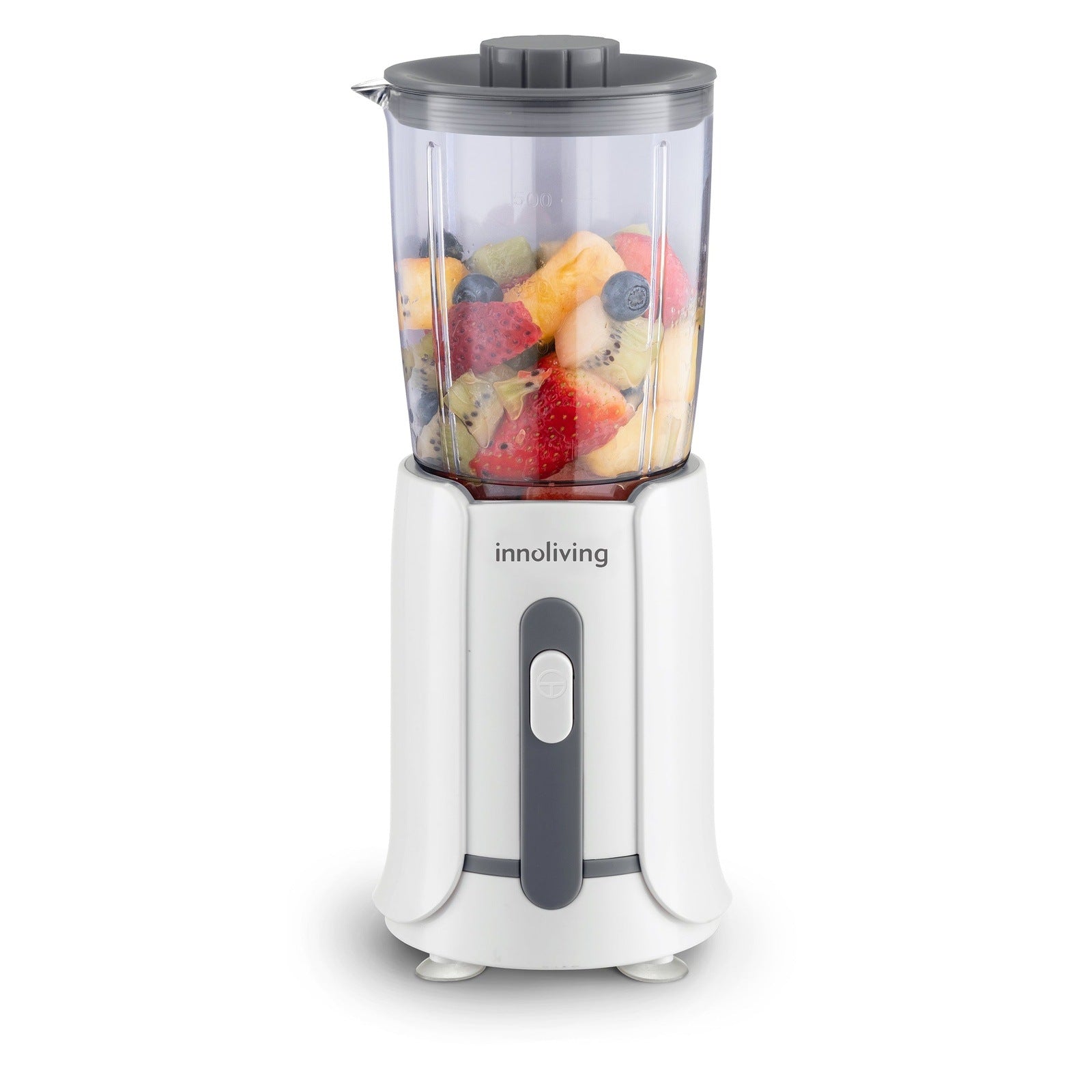 Frullatore da tavolo compatto 0,5L 4 lame in acciaio INOX, INN-697