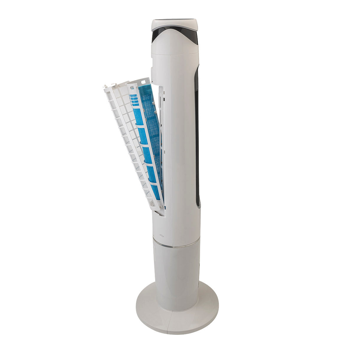 Bimar VR32 Raffrescatore, Purificatore & Ventilatore 3 L con Wi‑Fi – 6 Velocità, Ionizzatore, Oscillazione Automatica, App + Voice Control Alexa/Google , Timer 8h, Filtro Lavabile, Luce LED