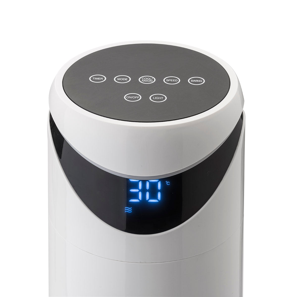 Bimar VR32 Raffrescatore, Purificatore & Ventilatore 3 L con Wi‑Fi – 6 Velocità, Ionizzatore, Oscillazione Automatica, App + Voice Control Alexa/Google , Timer 8h, Filtro Lavabile, Luce LED