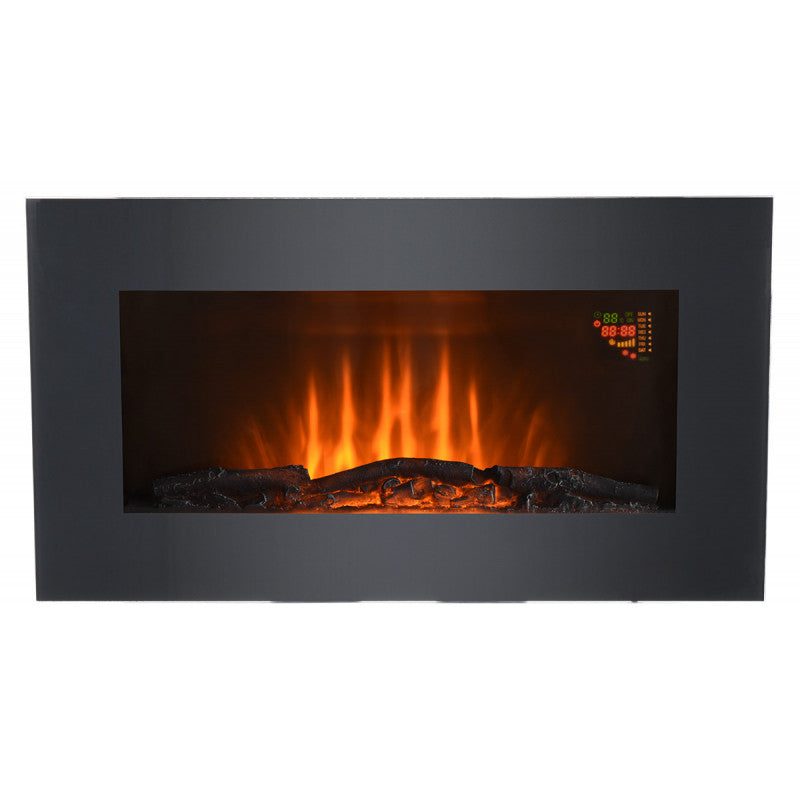 Bimar INB-HFP10 Caminetto Elettrico a Parete con Telecomando