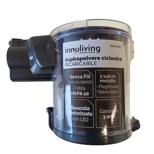 Contenitore di Ricambio per Aspirapolvere Innoliving INN-662