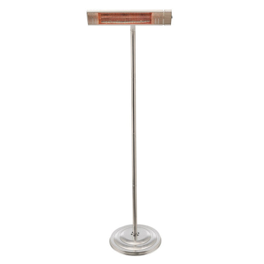 Bimar Stufa Alogena INB-HR314 Piantana Esterni 2000W IP65 Resistenza Golden Orientabile Base Ancoraggio