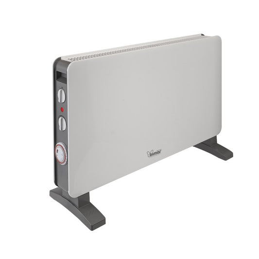 Bimar INB-HC513 Termoconvettore a Convezione Naturale, in Filo Metallico con Programmatore 24h, Stufa Elettrica con Ventilatore Turbo 2000W, 2 Potenze di Riscaldamento, Termostato Regolabile, Silenzioso