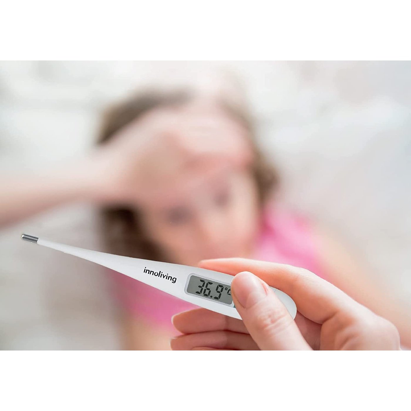 Termometro digitale con sonda rigida waterproof 60 sec risposta, Innoliving INN-017