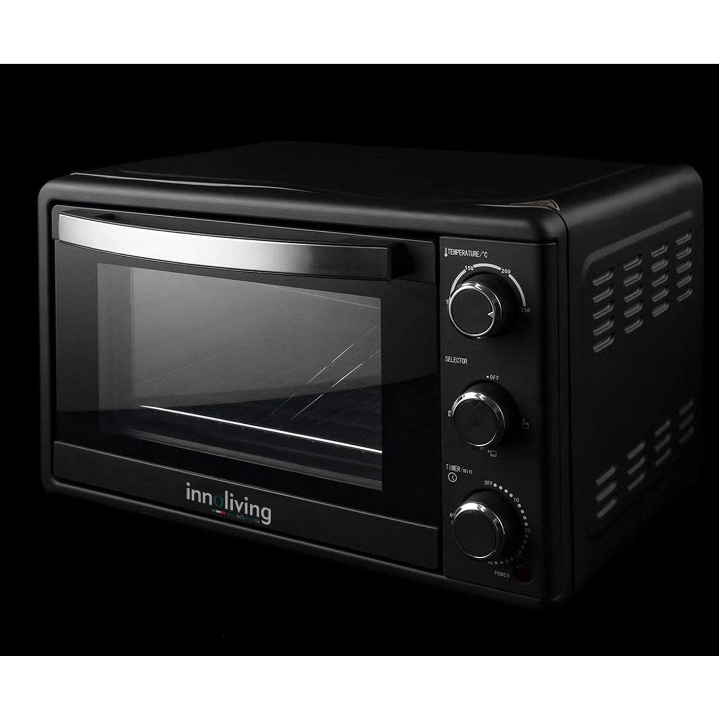 Forno Elettrico 25 Litri con Ventilazione Luce Interna 1500W, Innoliving INN-791