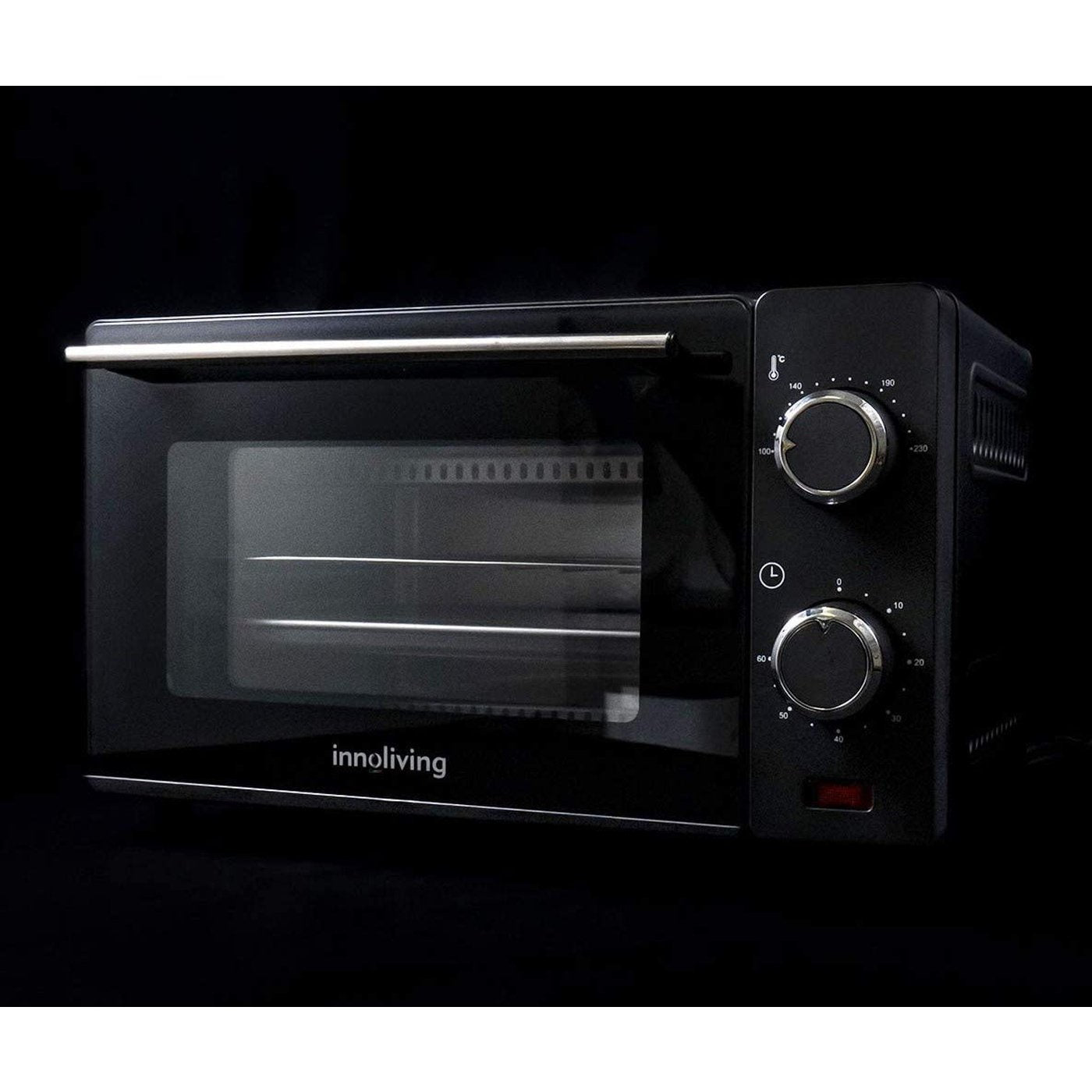 Forno Elettrico da Tavolo con Termostato 230° e Timer, Griglia e Teglia Incluse, Innoliving INN-790