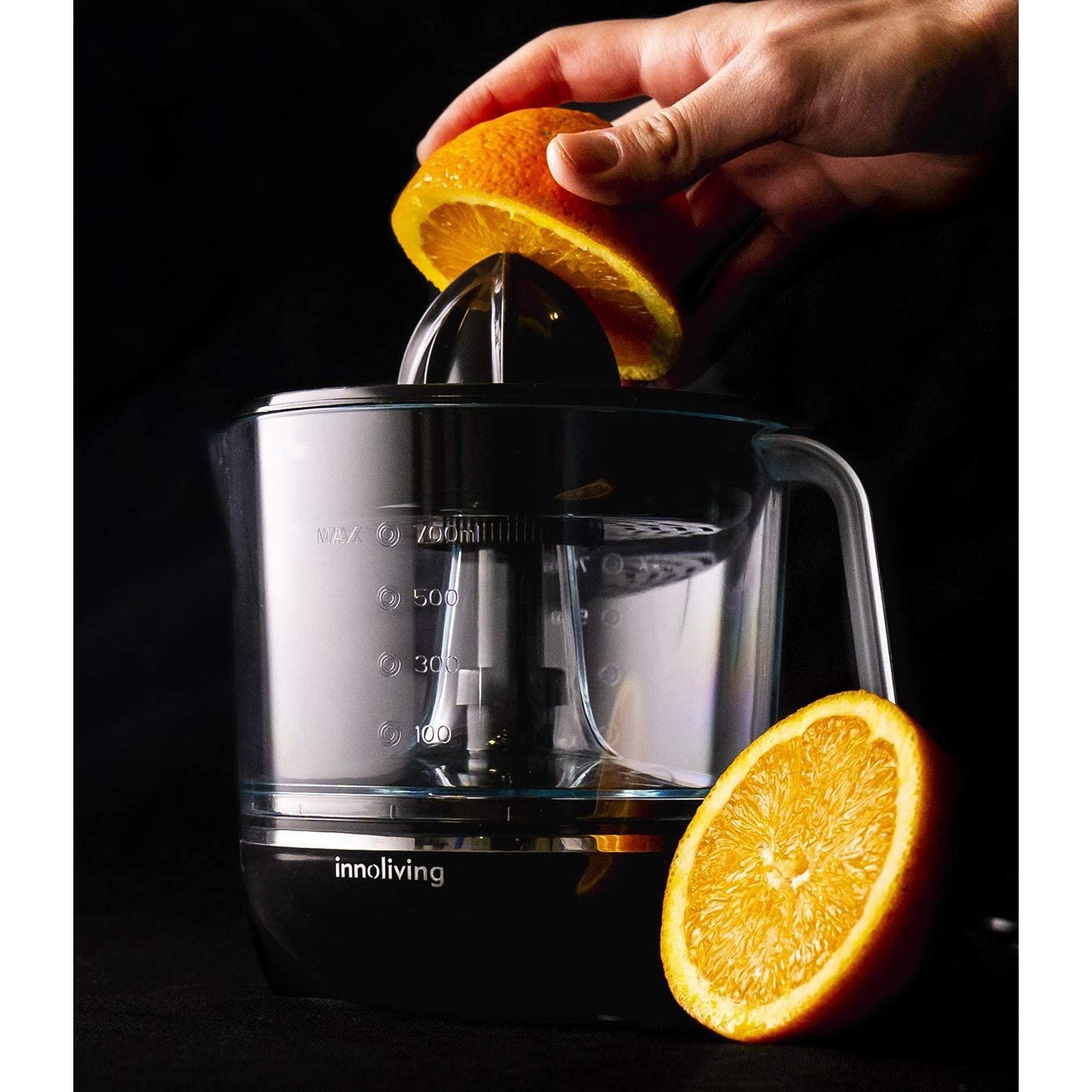 Spremiagrumi bidirezionale attivazione a pressione 0,7L, Innoliving INN-746