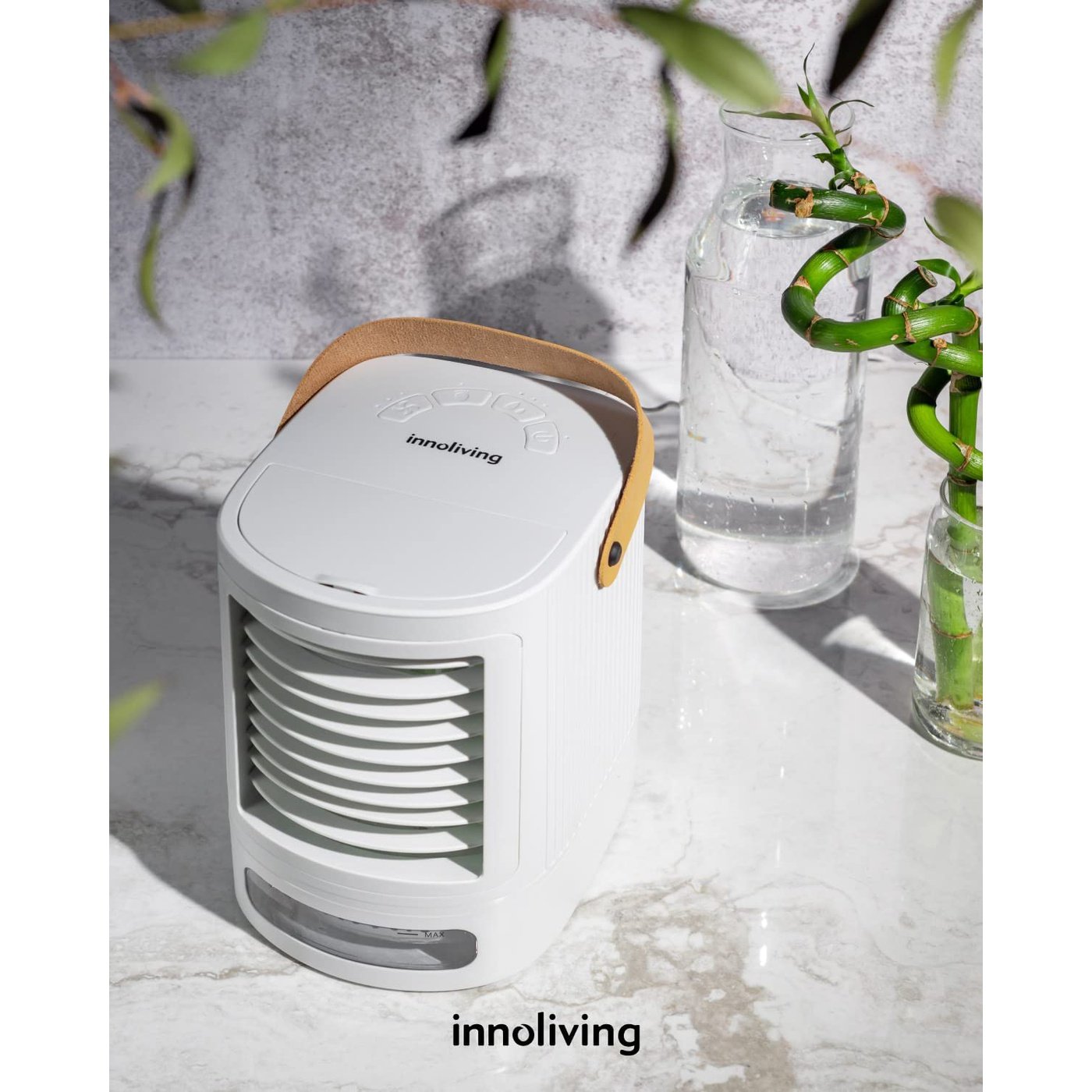 Mini raffrescatore portatile 3 in 1 fresco umidificatore LED 7 colori, Innoliving INN-517