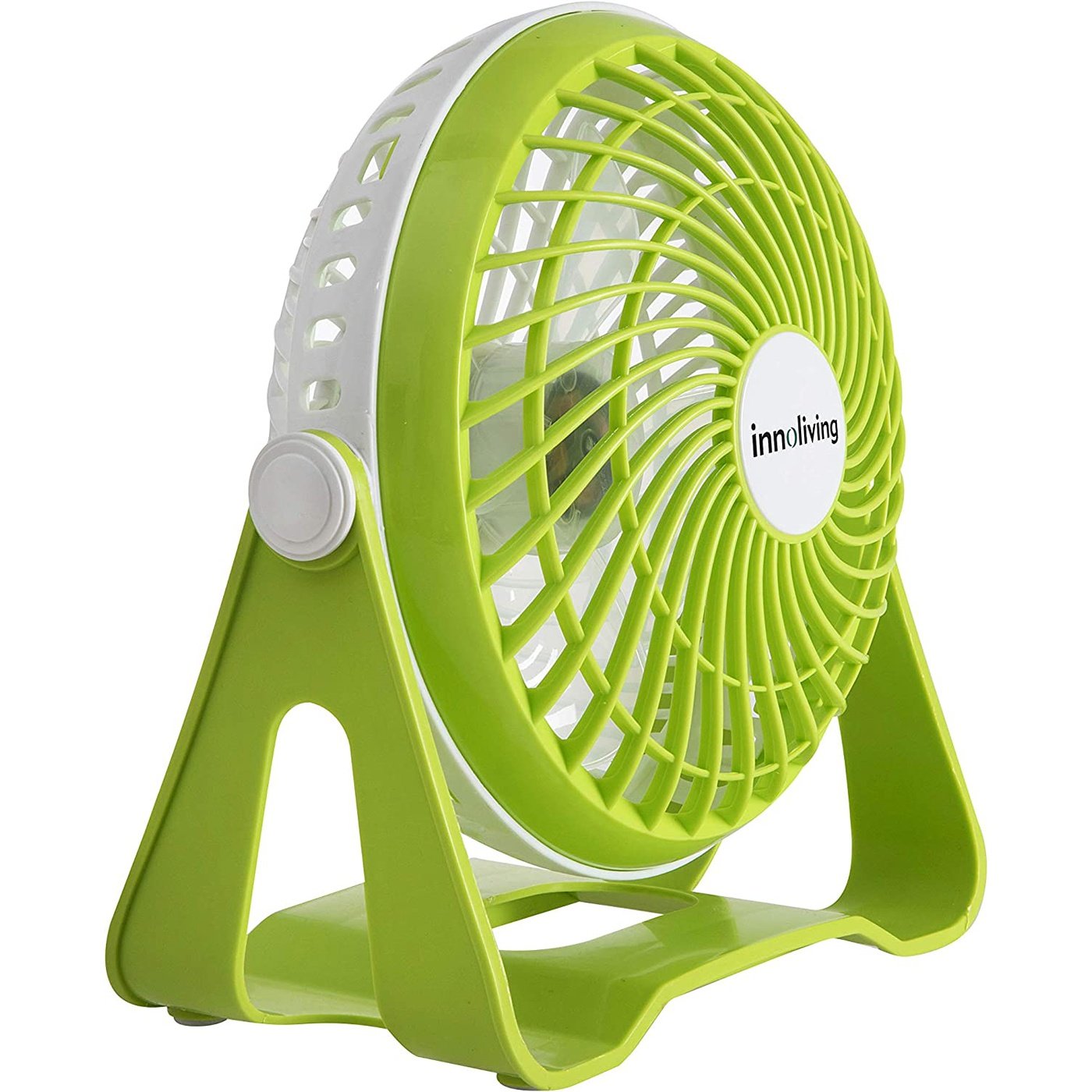 Ventilatore Da Tavolo Portatile 18 Cm 2 velocità inclinazione regolabile, Innoliving Inn-512