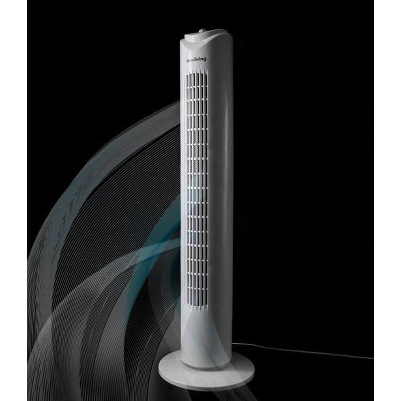 Ventilatore a torretta 3 velocità oscillazione automatica 45W, Innoliving INN-504