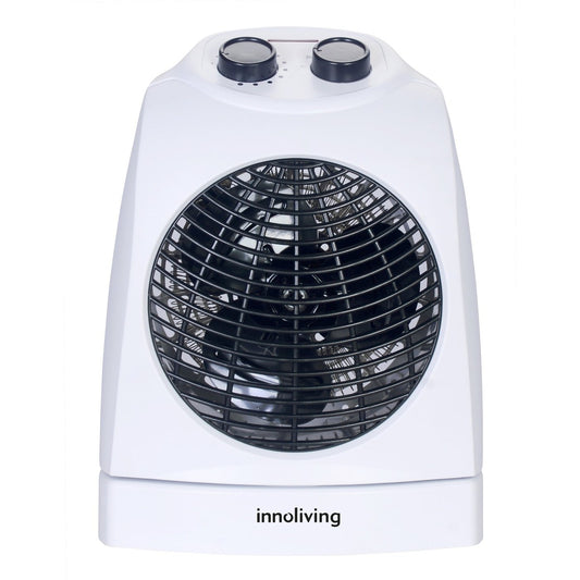 Termoventilatore con oscillazione 3 livelli termici funzione oscillazione ventilazione estiva potenza 2000W Innoliving INN-575