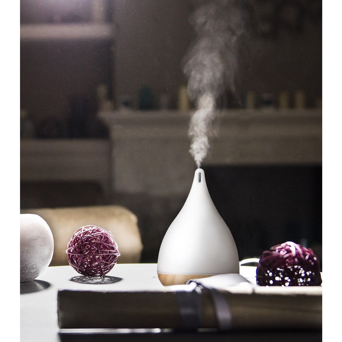 Diffusore di aroma ad ultrasuoni con timer e luce led 7 colori Innoliving INN-772DB