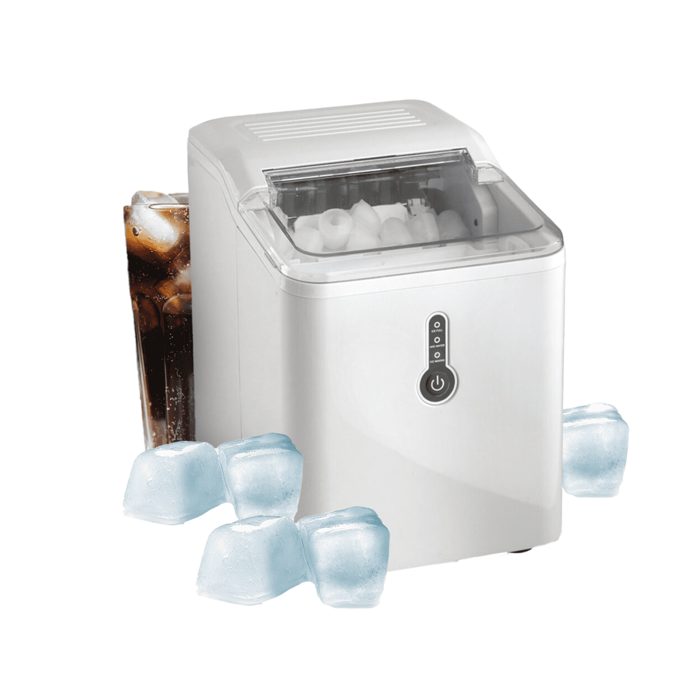 Fabbricatore di Ghiaccio 9 cubetti in 10 minuti bevande fresco, Innoliving INN-853