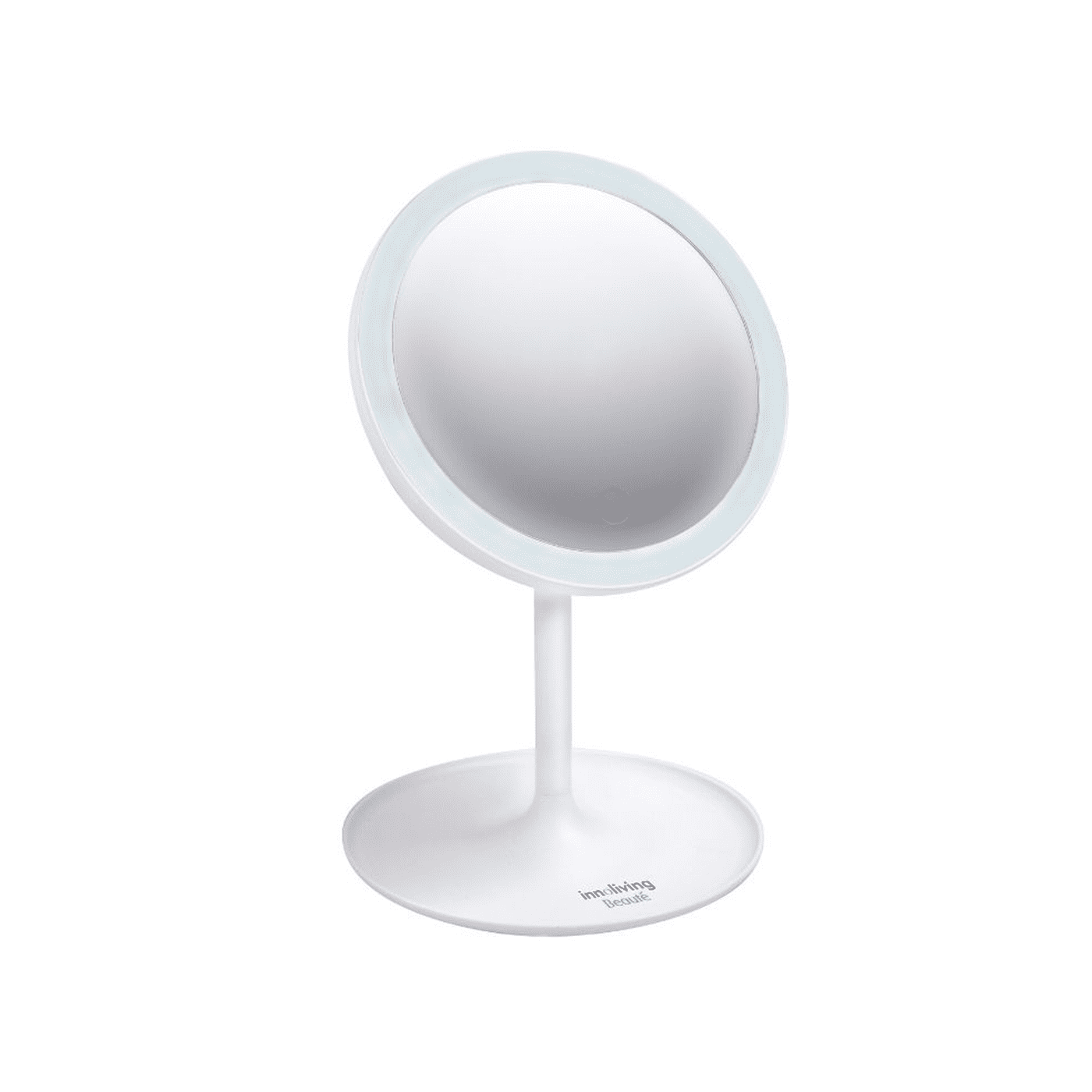 Specchio luminoso LED ruotabile 180° visione reale luminosità regolabile, Innoliving INN-803