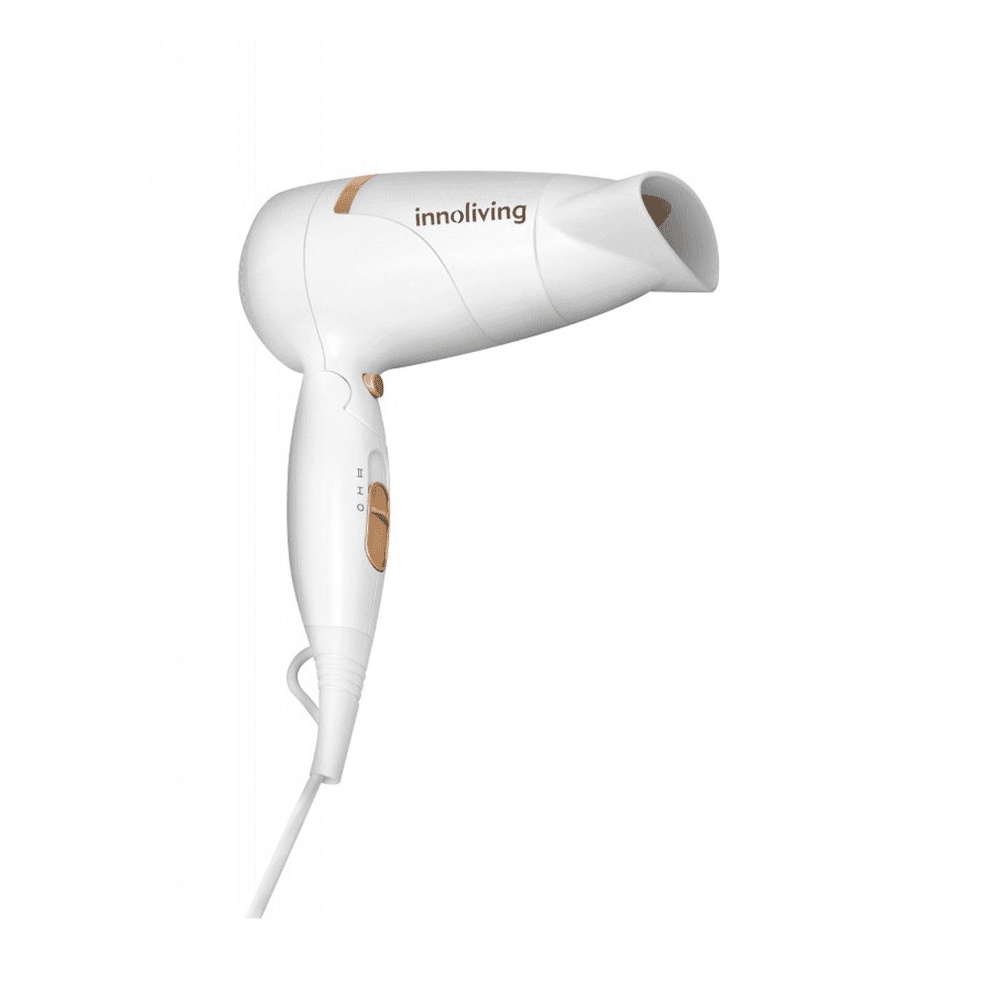 Asciugacapelli compatto da viaggio potente pieghevole, Innoliving INN-603