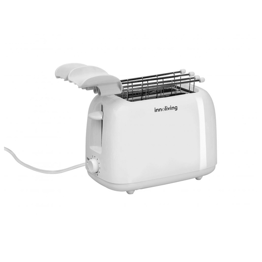 Tostapane con pinze 2 scomparti 6 livelli vassoio raccoglibriciole, Innoliving INN-742