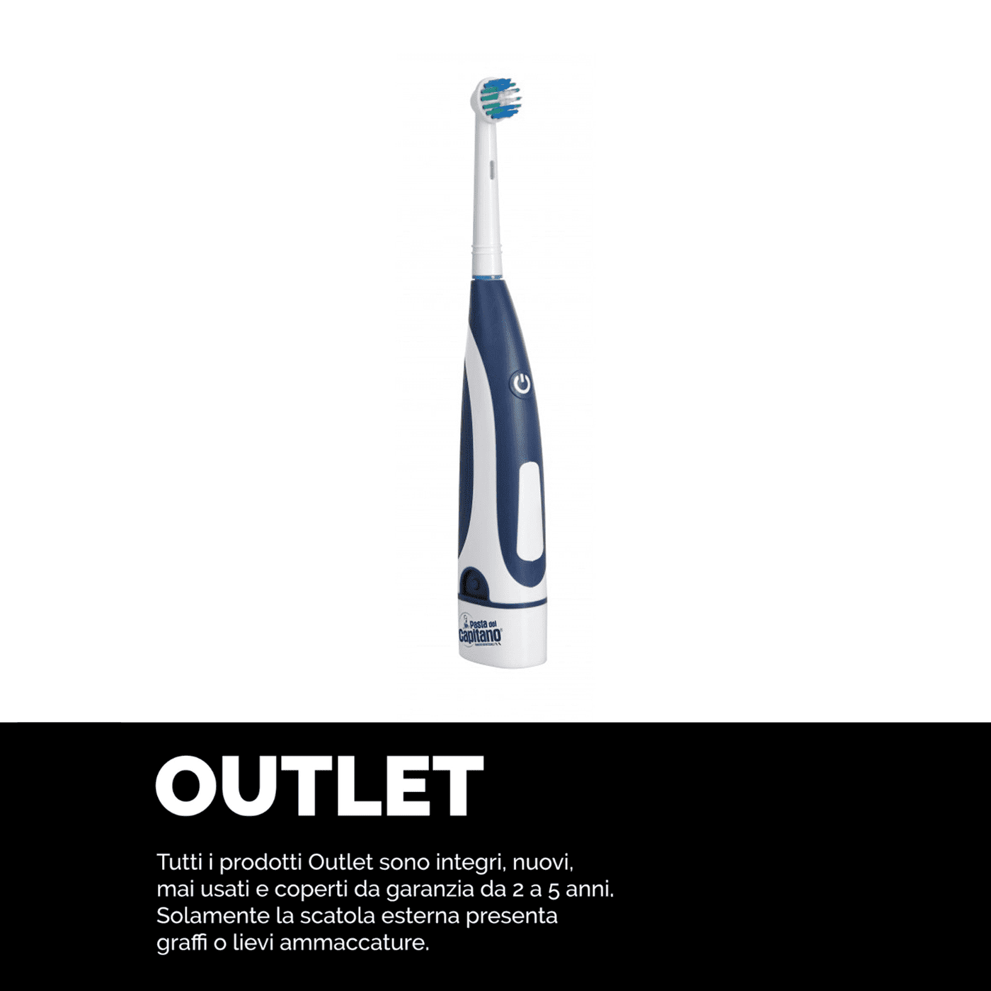 Spazzolino elettrico testina sostituibile compatibile con ORAL-B® batteria, Innoliving INN-908