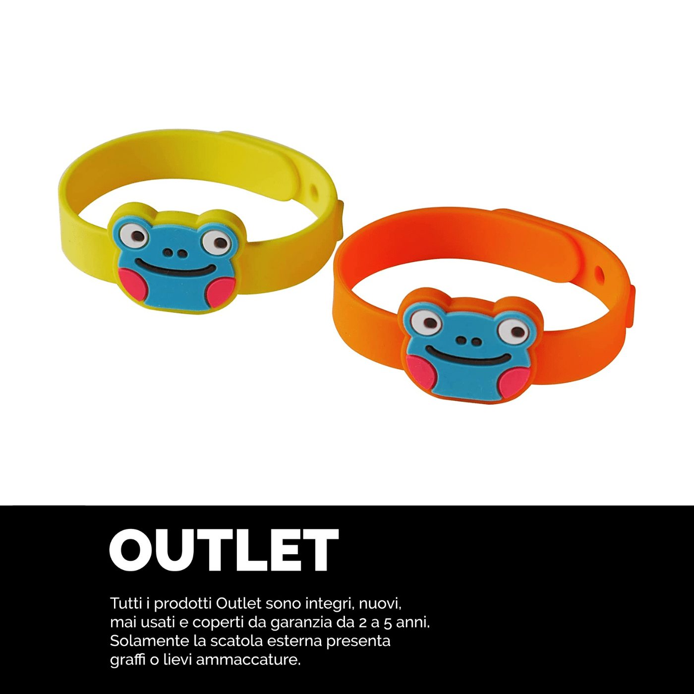 2pz Braccialetto Profumante Antizanzare MD-633