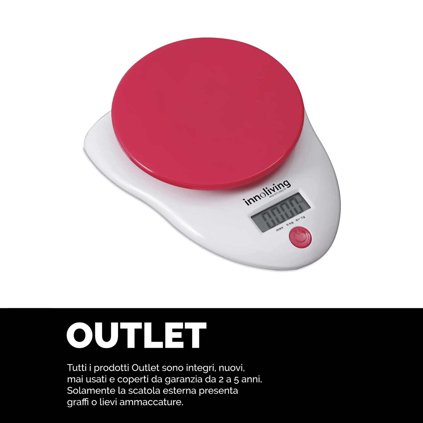 Bilancia Digitale da Cucina, Innoliving INN-126