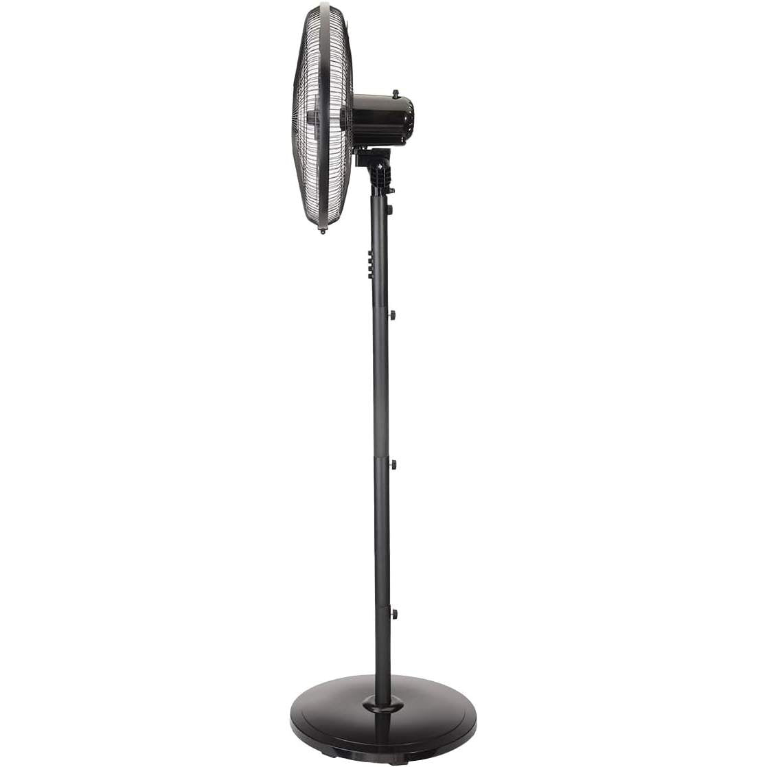 bimar VP165 Ventilatore a Piantana D45cm Altezza Regolabile, H1,65-1,33-0,96 5 Pale, 3 Velocità, Oscillazione Automatica DX SX. Inclinazione Regolabile. 60W