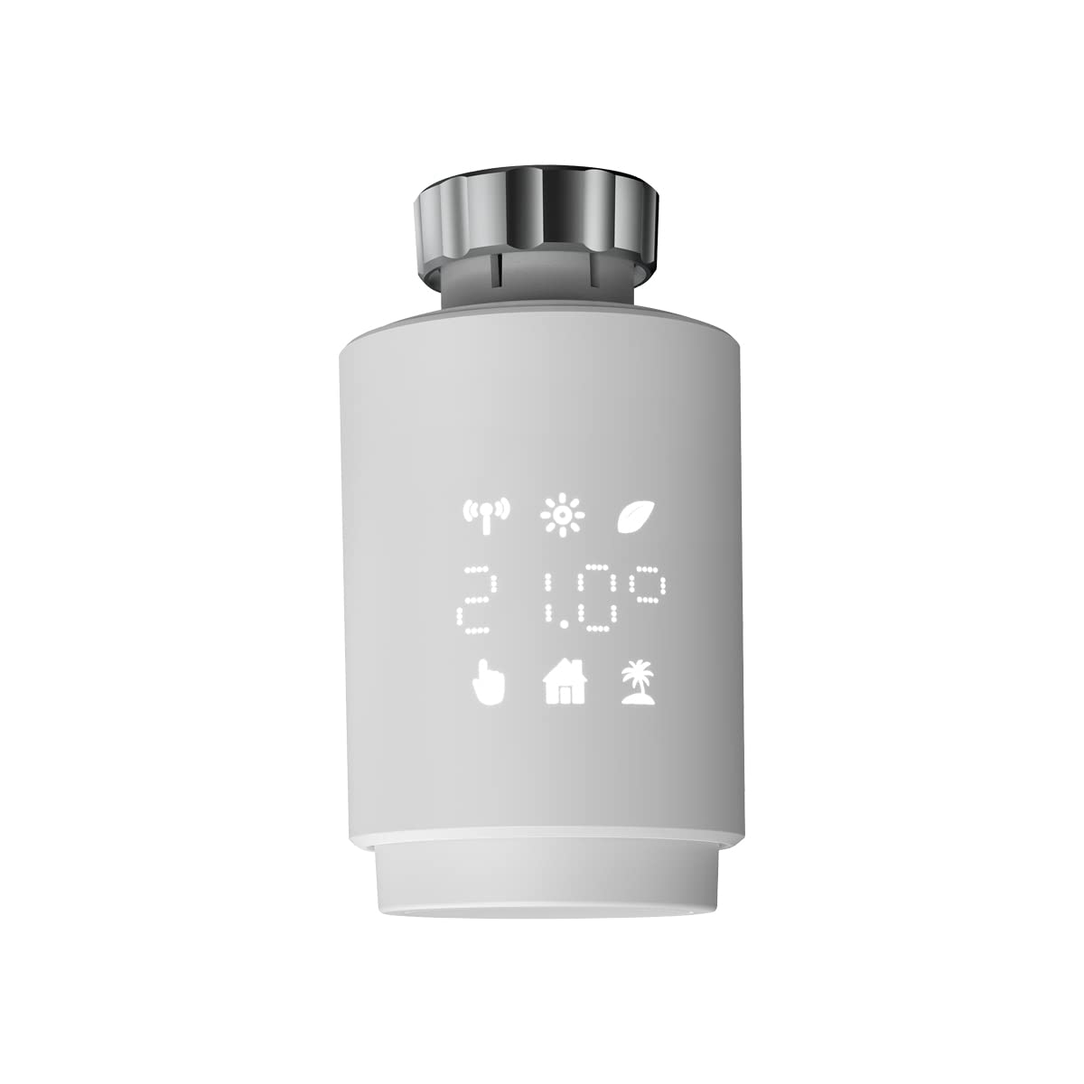 Bimar AP15 Comando Smart per Valvola Termostatica Ambiente per Termosifoni. Controllo Remoto con App e Controllo Vocale