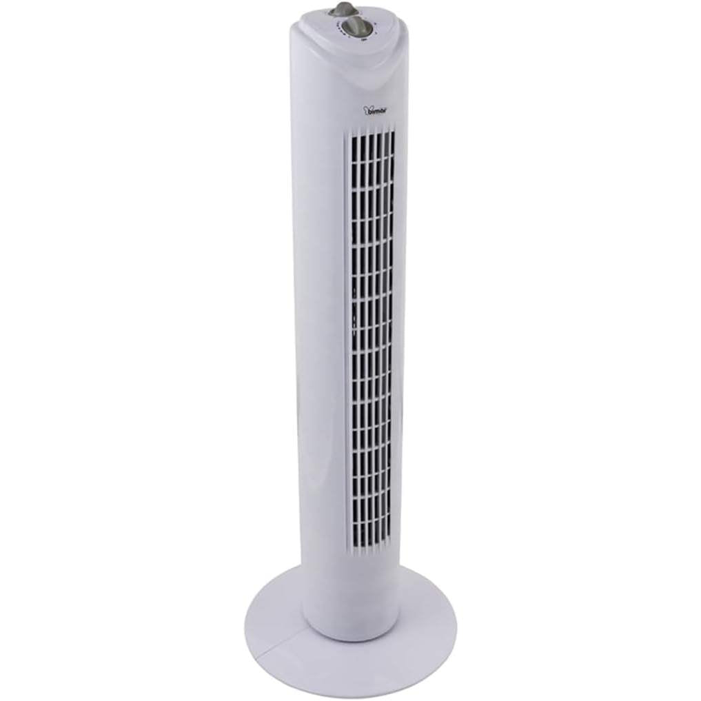 bimar Ventilatore a colonna con Timer VC76.2, Ventilatore a Colonna 81 cm, Ventilatore a Torre 3 Velocità, Timer 120 minuti, Oscillazione Automatica Destra e Sinistra, Motore 45W