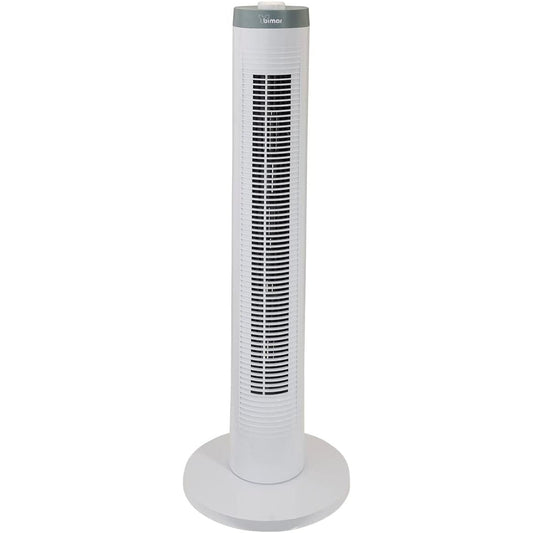 bimar VC77 Ventilatore a Colonna 80 cm con Timer. Ventilatore a Torre 3 Velocità, Inclinazione Regolabile, Oscillazione Automatica Destra e Sinistra, Motore 45W