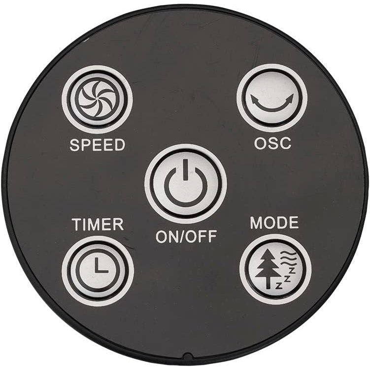 bimar Ventilatore a torre 80 cm.Ventilatore a Colonna, Ventilatore silenzioso,Regolazione Intensità Modalità e Direzione dell’Aria,Timer e Telecomando, Oscillazione Automatica, Funzione Sleep