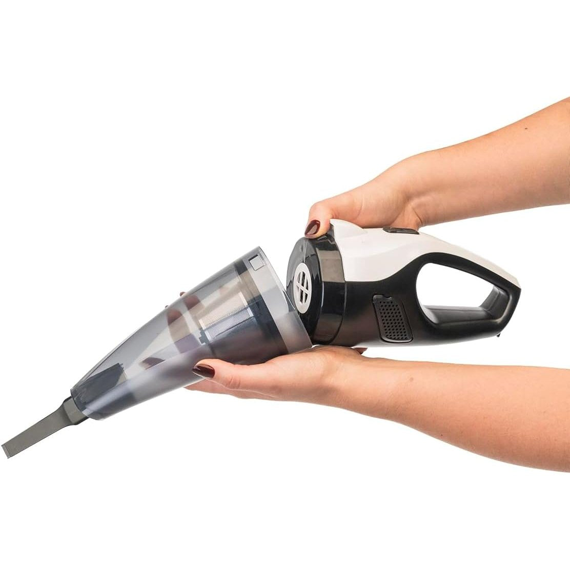 bimar ASP1 Aspirapolvere portatile, Aspirapolvere senza fili, Aspira briciole elettrico senza filo,Aspirapolvere auto, Batteria ricaricabile,Filtro Hepa,Con accessori,Per auto, casa e spazi ristretti