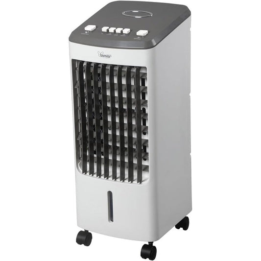 Bimar INB-VR25 Raffrescatore, Ventilatore, Purificatore d'Aria 3 in 1, Oscillazione Automatica Dx/Sx, 3 Velocità, Serbatoio 4 Litri, Filtri Rimovibili - 80W