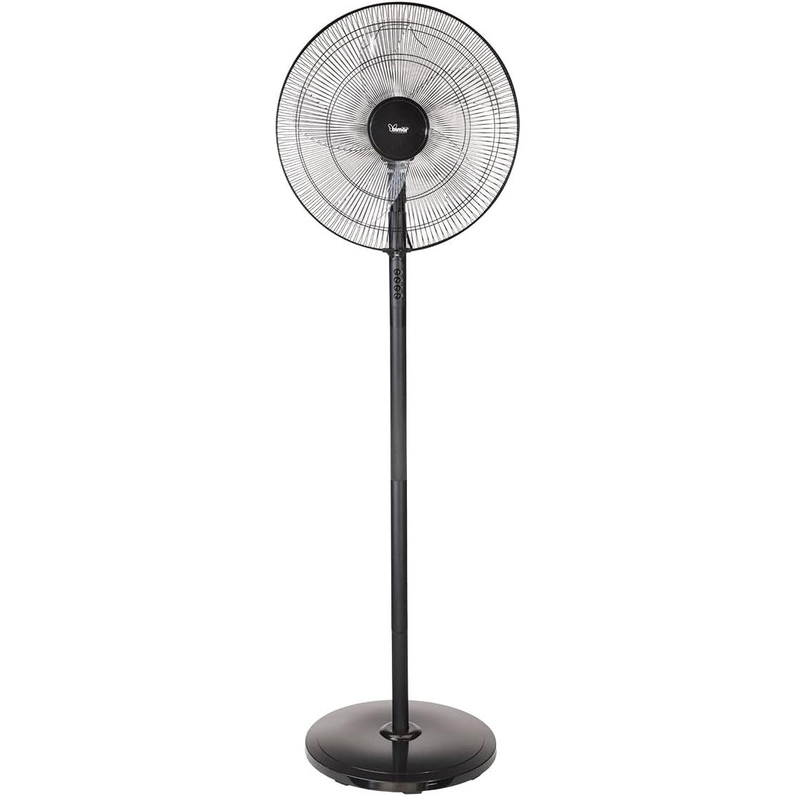 bimar VP165 Ventilatore a Piantana D45cm Altezza Regolabile, H1,65-1,33-0,96 5 Pale, 3 Velocità, Oscillazione Automatica DX SX. Inclinazione Regolabile. 60W