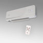 Bimar HP131 Termoventilatore a Parete Wi-Fi, Eroga Potenza in Base alla Temperatura Ambiente. Termoventilatore con Telecomando, App, Controllo Vocale, Programmatore e Oscillazione Automatica
