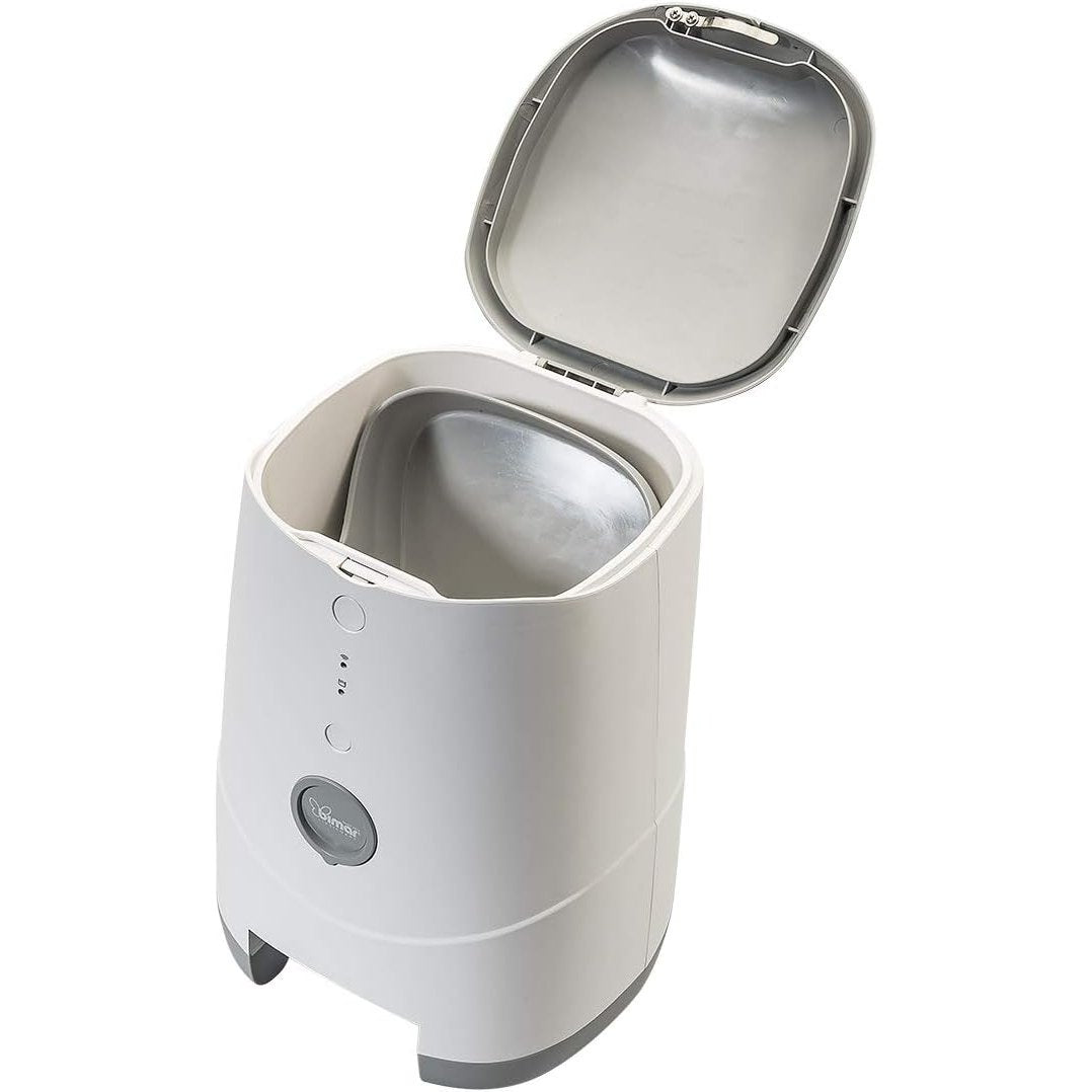 HI.PET PDE3S Distributore cibo gatti e cani intelligente Smart WiFi, dispenser automatico cibo animali Crocchette e Croccantini, Compatibile iOS Android, programma quantita' giornaliere o settimanali