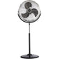 bimar VPS58 Ventilatore a Piantana ad Alta Velocità con Altezza Regolabile (max 138cm), Ventilatore Piantana con Selettori Velocità, Elica Ø45 cm con 3 Pale, Motore da 100W.