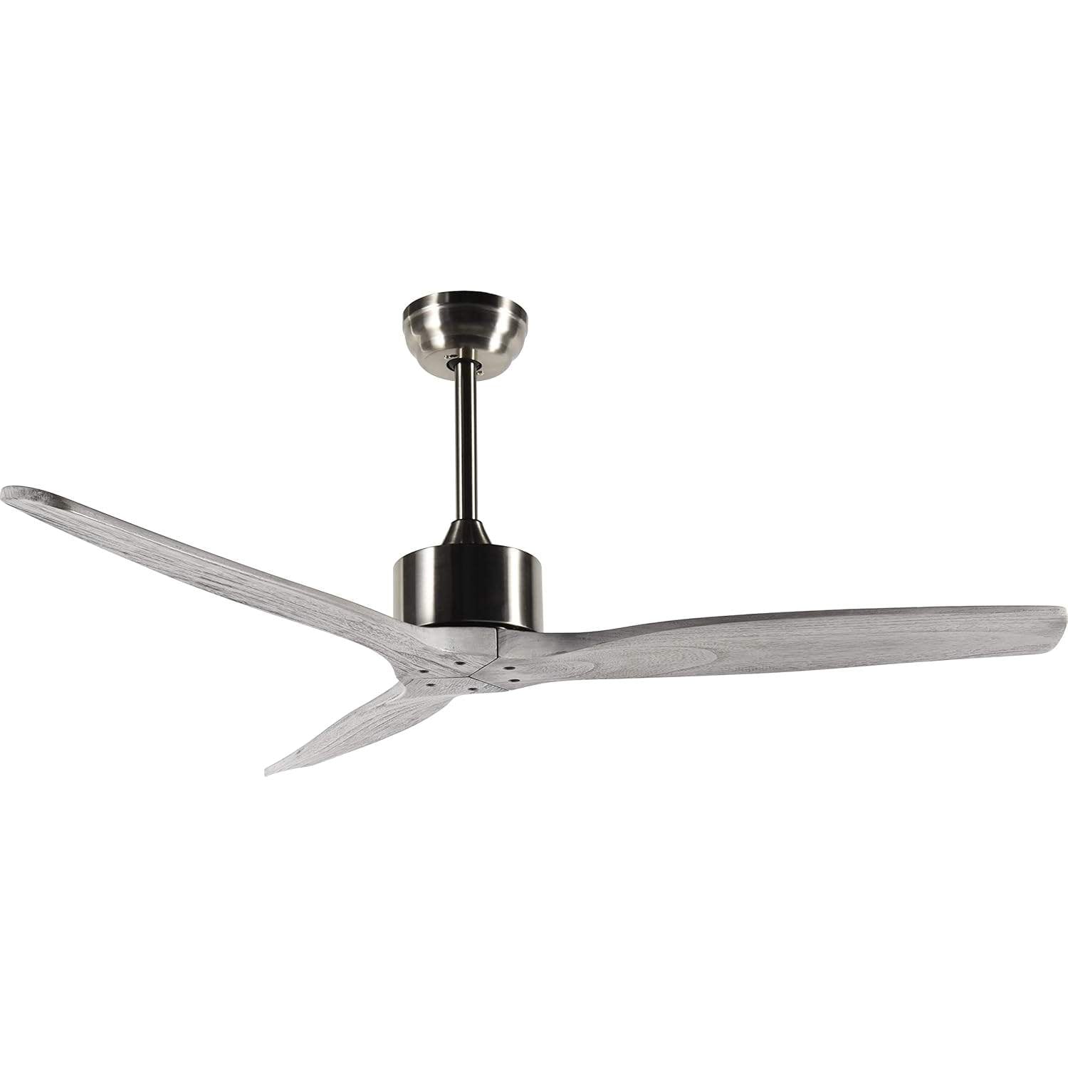 Bimar INB-VSL1320 Ventilatore da soffitto Con WIFI, 3 Pale, Timer da 1 a 8 ore, Telecomando, App e Controllo Vocale, Motore Silenzioso Ø 132